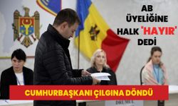 Moldova, AB'ye 'Hayır' dedi