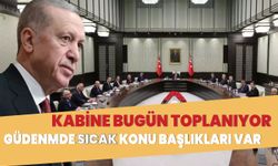 Kabinenin gündemi yoğun! İşte ele alınacak o sıcak başlıklar