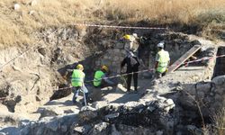 Hasankeyf'te 1600 yıllık askeri yapının kalıntılarına ulaşıldı