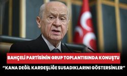 Devlet Bahçeli: Kana değil kardeşliğe susadıklarını göstersinler