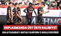 Galatasaray Antalyasporu 3 golle devirdi