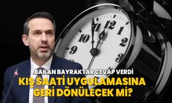 Bakan Alparslan Bayraktar merak edilen soruya cevap verdi! Kış saati uygulamasına geri dönülecek mi?