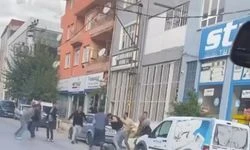 Esnaf arasındaki anlaşmazlık sokak kavgasına dönüştü