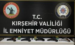 Kırşehir'de ruhsatsız silahlara yönelik operasyon düzenlendi