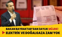 Yılbaşına kadar doğalgaz ve elektriğe zam yok