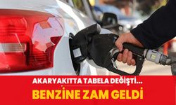 Akaryakıtta tabelalar değişti... Benzine zam geldi