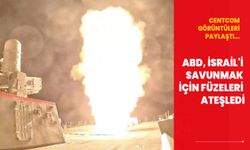 CENTCOM görüntüleri paylaştı... ABD, İsrail'i savunmak için füzeleri böyle fırlattı