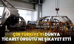 Çin Türkiye'yi Dünya Ticaret Örgütü'ne şikayet etti