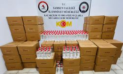 1 ton 200 litre etil alkol Samsun'da ele geçirildi