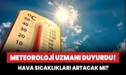 Meteoroloji uzmanı duyurdu! Hava sıcaklıkları yeniden artacak