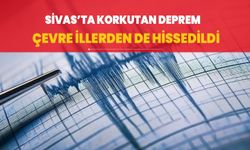 Sivas'ta peş peşe 2 deprem