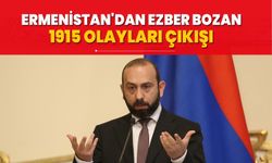 Ermenistan'dan ezber bozan "1915 olayları" çıkışı