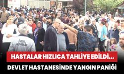 Esenyurt Devlet Hastanesi'nde yangın çıktı