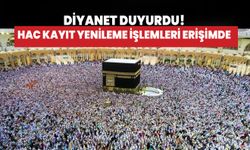 Diyanet duyurdu! 2025 yılı hac yenileme işlemleri tekrar hizmete açıldı