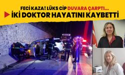 Feci kaza! Lüks cip duvara çarptı: 1'i profesör 2 doktor hayatını kaybetti