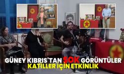 Güney Kıbrıstan şok eden görüntüler! TUSAŞ saldırganları anıldı