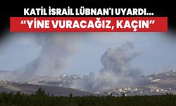 Katil İsrail Lübnan'ı uyardı: Yine vuracağız