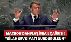 Fransa Cumhurbaşkanı Macron'dan flaş İsrail çağrısı