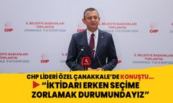 CHP Lideri Özel: İktidarı bir şekilde erken seçime zorlamak durumundayız