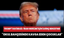 Trump'tan İsrail-İran gerilimi için ilginç benzetme! "Okul bahçesinde kavga eden çocuklar"