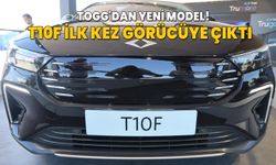 Togg'dan yeni model! T10F ilk kez görücüye çıktı