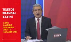 Canlı yayında olduğunu unuttu hakaret etti! TELE1'de skandal yayın!