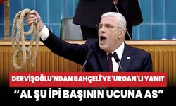 İYİ Parti Lideri Dervişoğlu'ndan Bahçeli'ye 'urgan'lı yanıt: Al şu ipi başının ucuna as