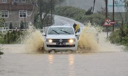 Bartın'da yağış tesirini artırıyor