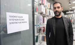 Elazığ'da bir esnaf, Gülen'in vefatından dolayı dükkanında yüzde 30 indirime gitti