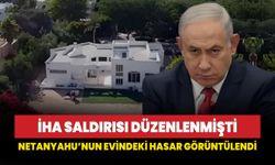 İHA saldırısı düzenlenmişti: Netanyahu’nun evindeki hasar görüntülendi