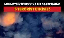 Mehmetçikten PKK'ya bir darbe daha! 5 terörist etkisiz!