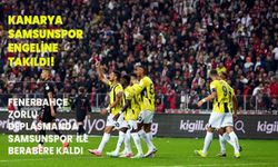 Fenerbahçe zorlu deplasmanda Samsunspor ile berabere kaldı