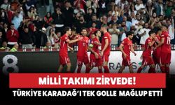 A Milli Takım Karadağ'ı tek golle geçti!