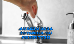 Beylikdüzü su kesintisi Sorgulama! İSKİ su kesintisi 4 Kasım!