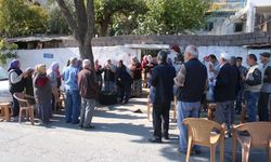 Aydın'da mahalle sakinleri kuraklık nedeniyle yağmur duası yaptı