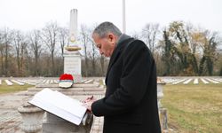 Bakan Yerlikaya, Budapeşte’de Galiçya Türk Şehitliği'nde