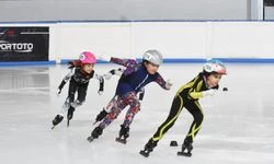 Erzurum’da Short Track Federasyon kupası fırtınası