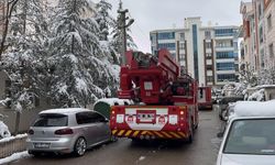 Aksaray’da öğretmenevinde yangın korkusu