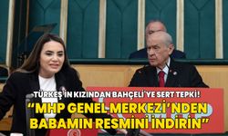 Alparslan Türkeş'in kızı Ayyüce Türkeş'ten Bahçeli'ye sert tepki: MHP Genel Merkezi'nden babamın resmini indirin!