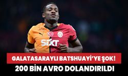 Galatasaraylı Batshuayi’ye şok! 200 bin avro dolandırıldı