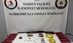 Samsun’da yapılan tarihi eser operasyonunda 1 gözaltı