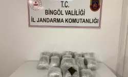 Bingöl'de 19 kilo 930 gram esrar ele geçirildi