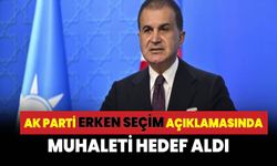 AK Parti'den erken seçim açıklaması