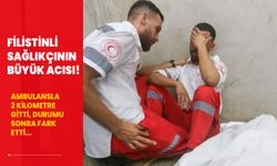 Filistinli sağlıkçının büyük acısı! Aynı ambulansla 2 kilometre gitti, durumu sonra fark etti