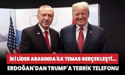 Cumhurbaşkanı Erdoğan'dan Trump'a tebrik telefonu