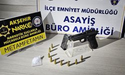 Konya'da polisi görünce kaçan araçtan zehirli madde çıktı