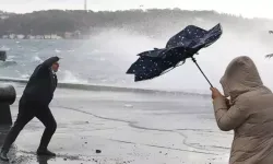 İstanbul Marmara'da fırtına ve kuvvetli yağış uyarısı