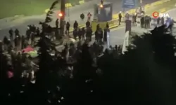 İsrail’i protesto için barikat kurdular! Yer: İstanbul