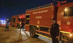 Aksaray'da evin içini saran alevlere vatandaş müdahale etti