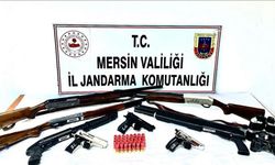 Silah kaçakçıları Mersin'de jandarma engeline takıldı